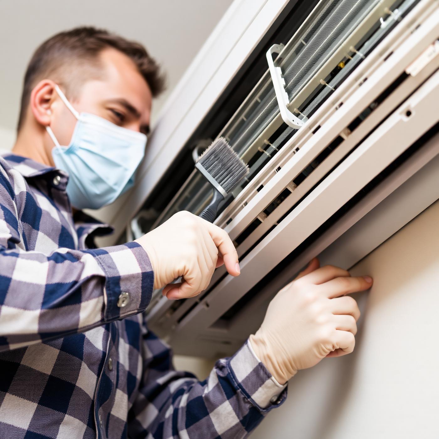 HVAC repair technician